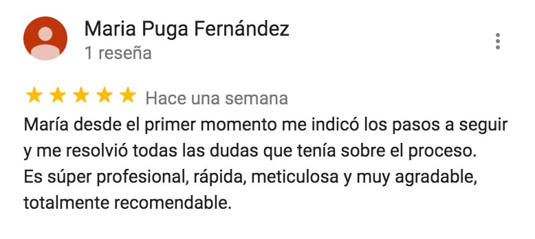 Opinión cliente 1